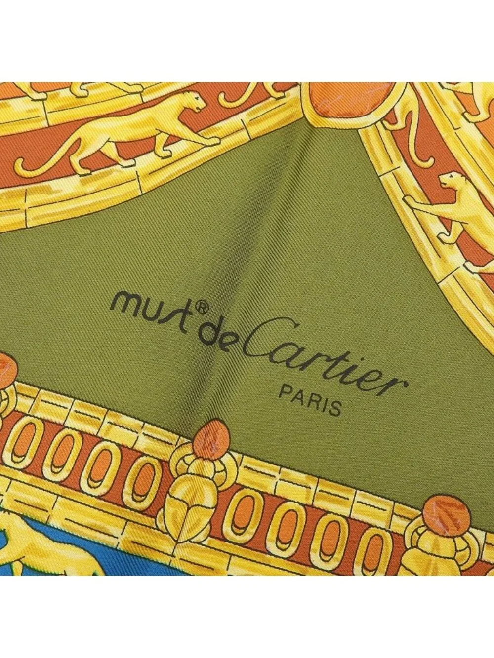 Cartier 90's Vintage Must de Cartier Panther Scarab Bijoux 100%